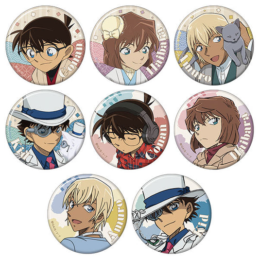 Detective Conan Chara Badge Collection 9Pack BOX - Image 2
