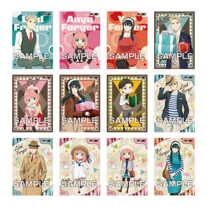 Spy x Family Clear Card Collection Gum 4 First Press Limited Edition 16Pack BOX - Image 2