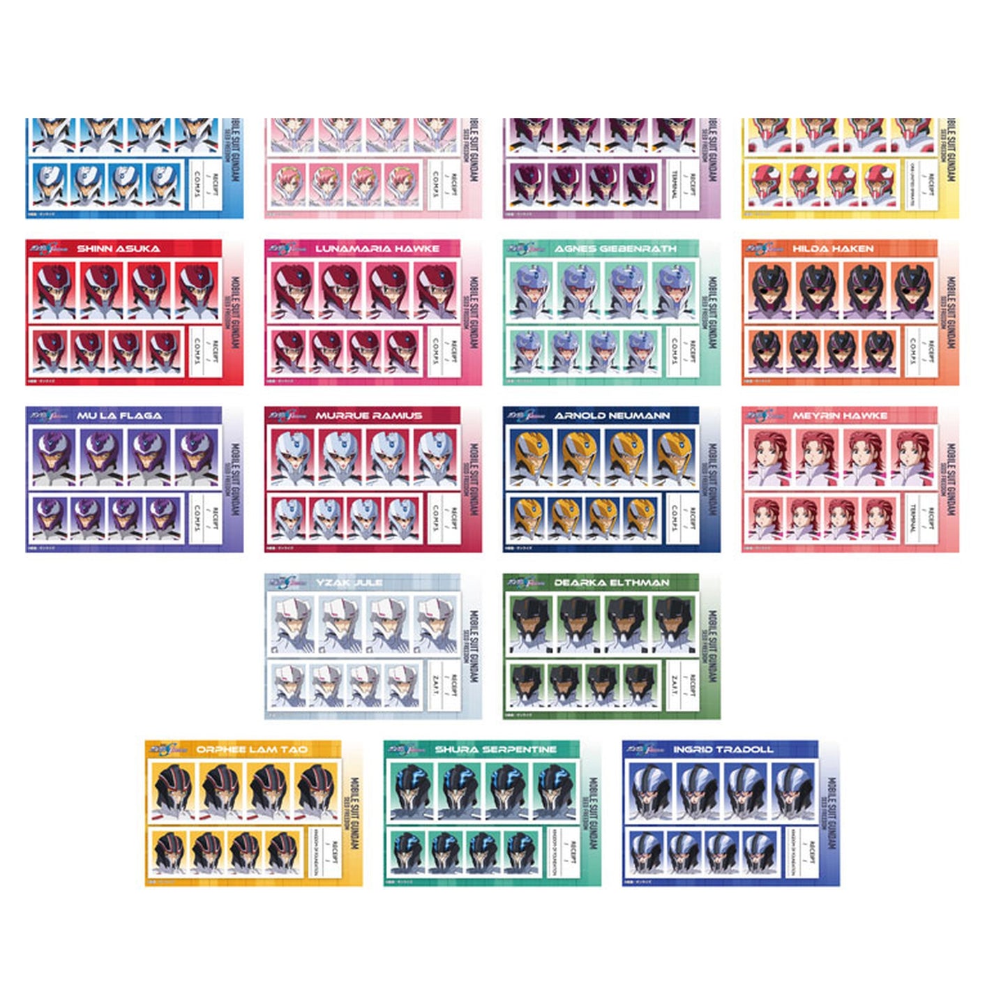 Mobile Suit Gundam SEED Freedom ID Photo Studio Vol.2 17Pack BOX - Image 1