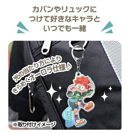 Aurora Acrylic Keychain Nintama Rantaro Lettering Collection Vol.3 10Pack BOX - Image 3