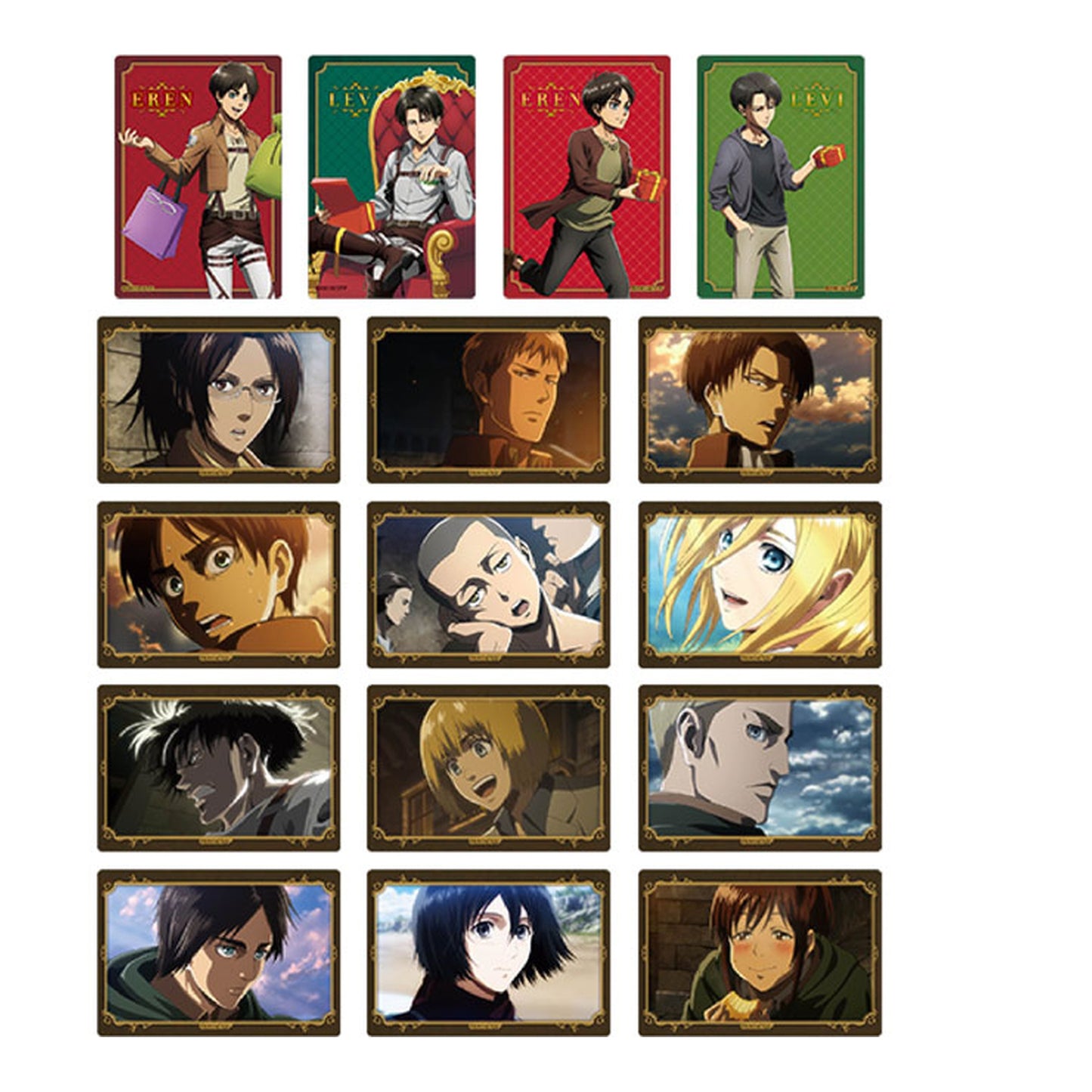 Attack on Titan Aurora Art Collection 8Pack BOX - Image 1