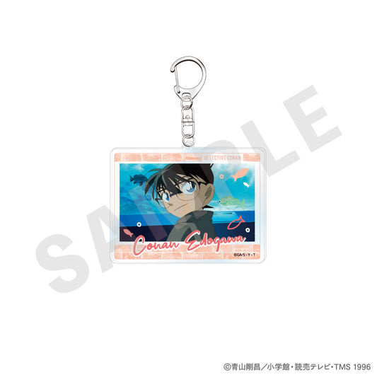 "Detective Conan" Trading Scene Photo Keychain 10Item Set - Image 2