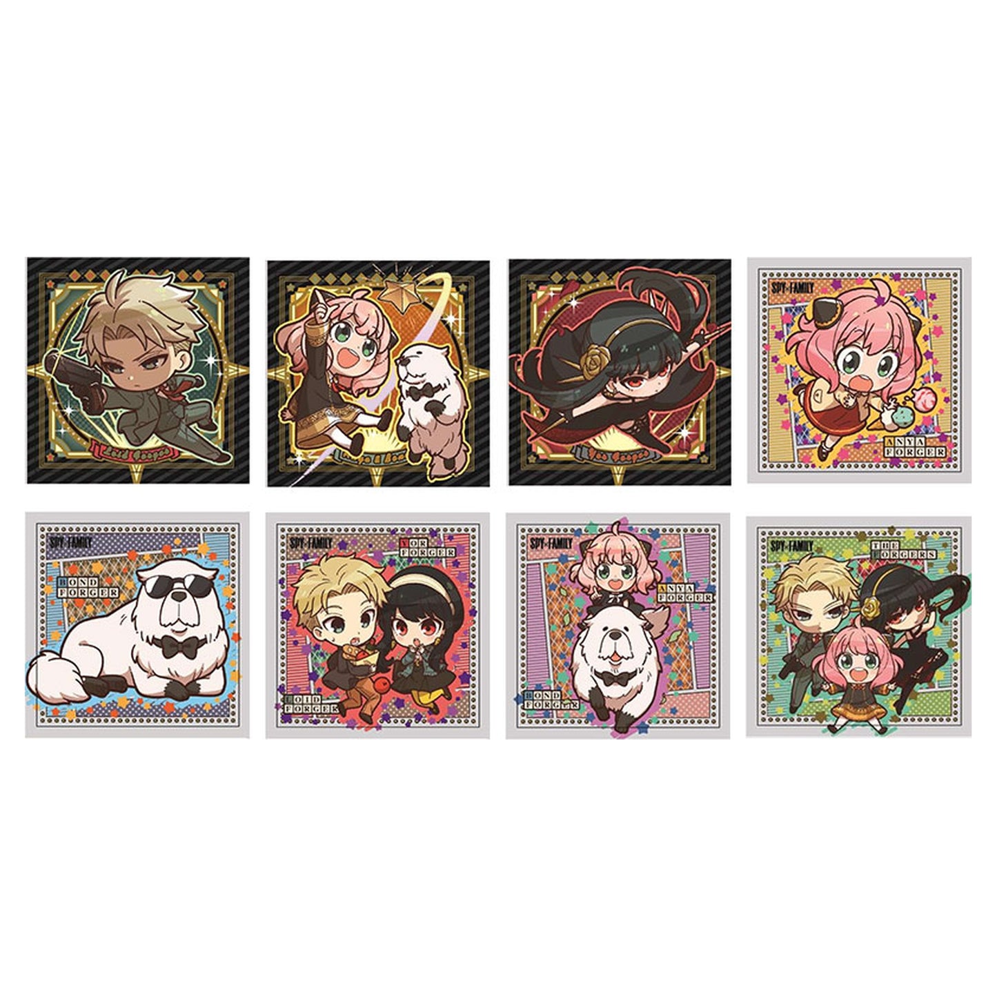 Spy x Family DefoChara! Sticker Gummy 20Pack BOX (CANDY TOY) - Image 1