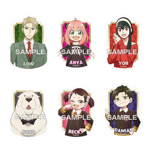 Spy x Family Chara Cut Sticker Gum 16 Pack Box - Image 2