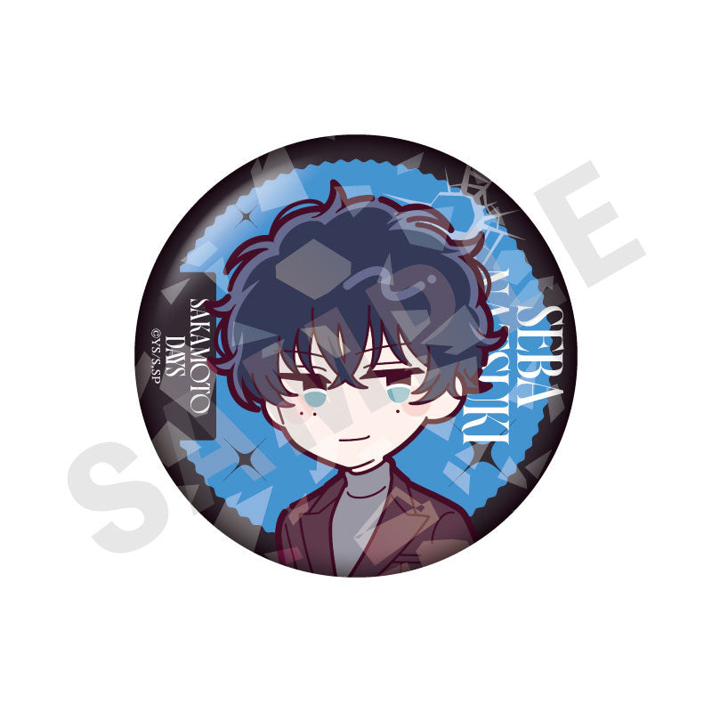 SAKAMOTO DAYS Mini Chara Suit Series Trading Shiny Tin Badge 9Item Set - Image 10