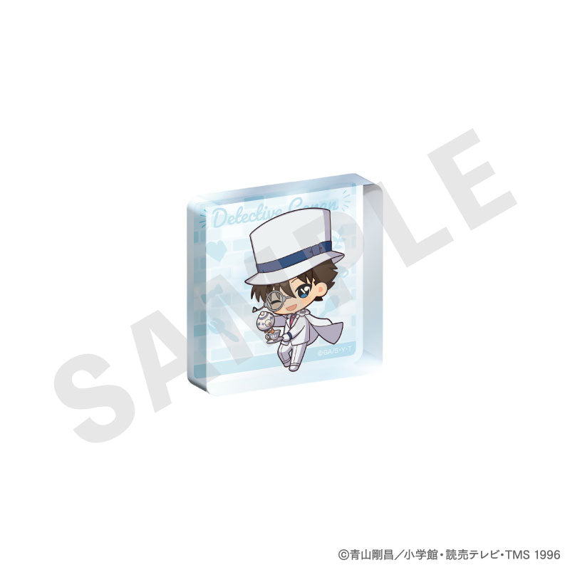 "Detective Conan" Trading Mini Acrylic Block Mini Chara Kitchen ver. 8Item Set - Image 9