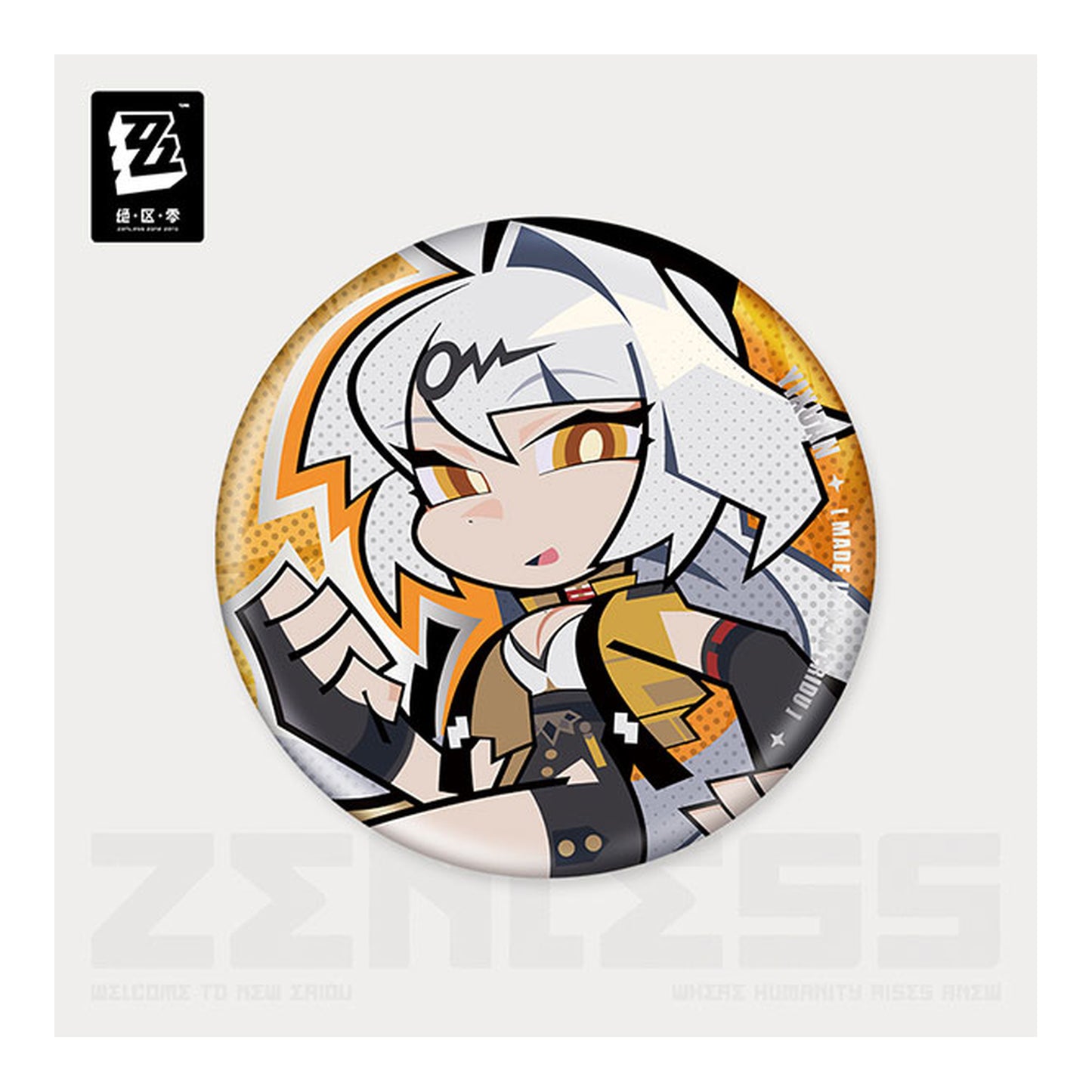 Zenless Zone Zero New Eridu Series Chibi Tin Badge Yunkui Summit Yixuan - Image 1