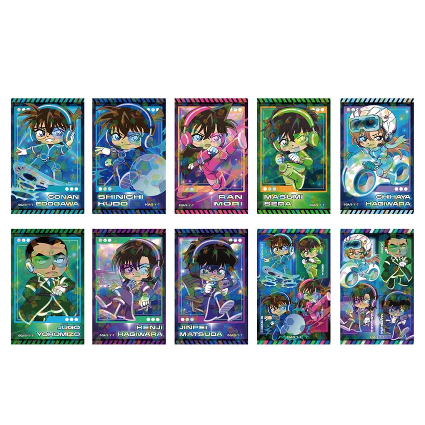 Detective Conan SF Collection Trading Hologram Bromide (Glossy Card) 10Pack BOX - Image 1