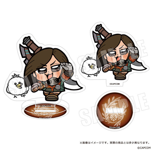 Monster Hunter Wilds x Bk.ub Small Acrylic Stand Vol. 1 8Pack BOX - Image 2