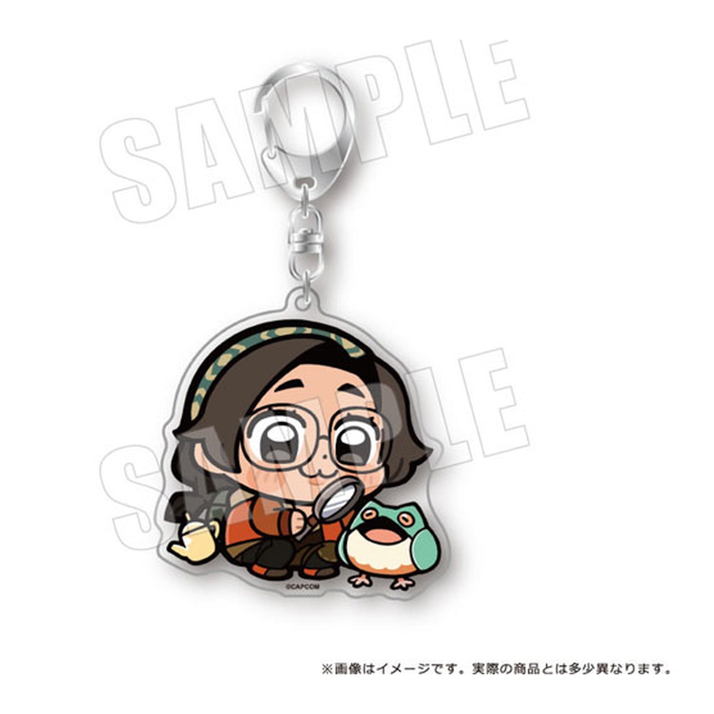 Monster Hunter Wilds x Bkub Big Acrylic Keychain 03. Alma - Image 1