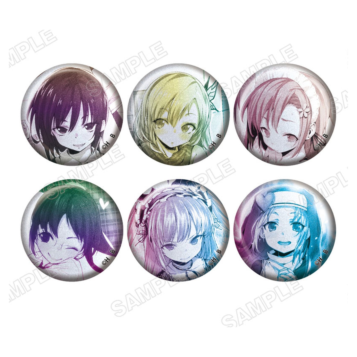 Haganai Tradable Metallic Tin Badge (1 Pack) - Image 1