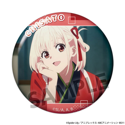 Lycoris Recoil Trading Tin Badge Short Movie ver. 10 Pack BOX - Image 2