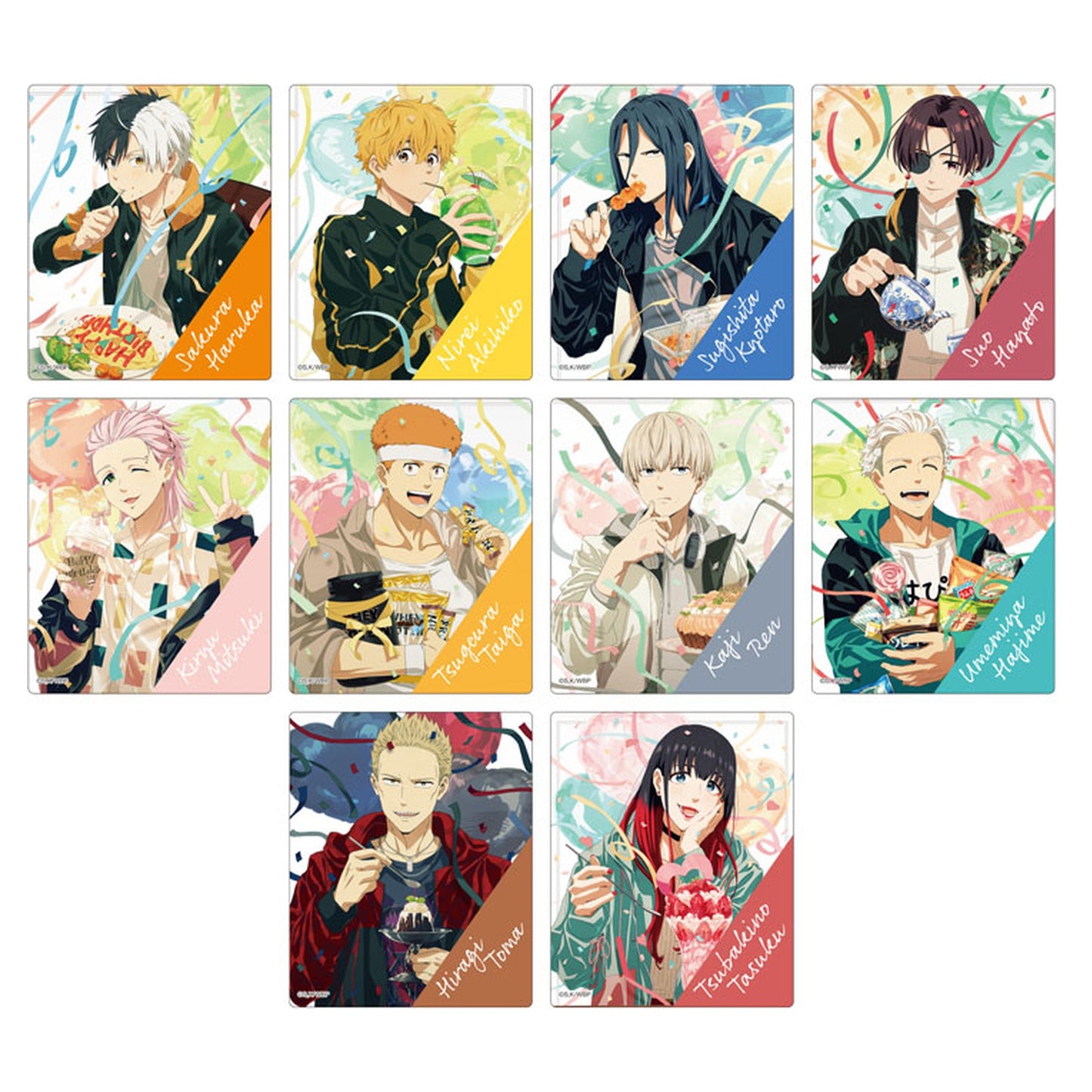WIND BREAKER Hologram Acrylic Card Collection 10Pack BOX - Image 1