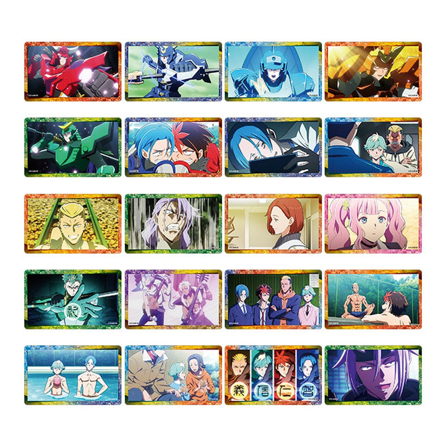 Yoroishinden Samurai Troopers Memorial Clear Card Collection 10Pack BOX - Image 1