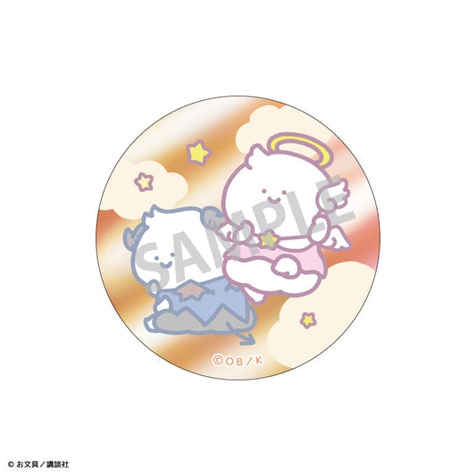 Obungu to Issho Trading Metallic Tin Badge / Angel and Devil 8Pack BOX - Image 2