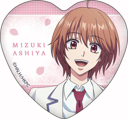 Hana-Kimi Heart-Shaped Chara Badge Collection 7Pack BOX - Image 2