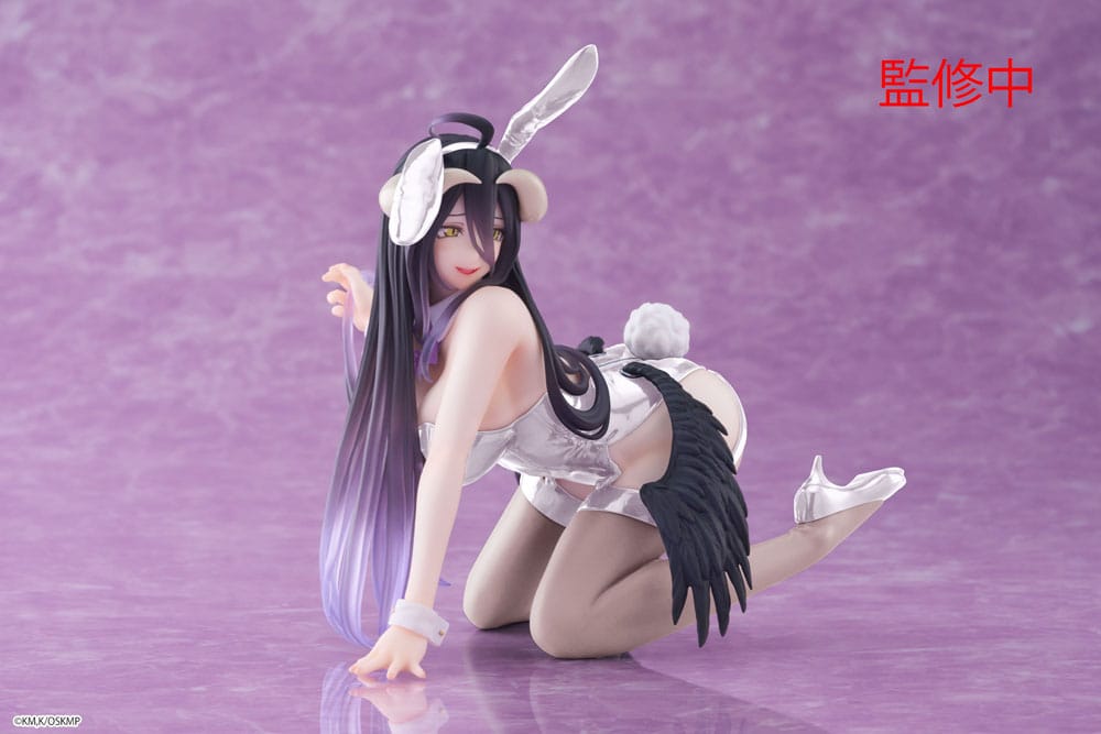 Overlord Desktop Cute PVC Statue Albedo (Bunny Ver.) Renewal 13 cm