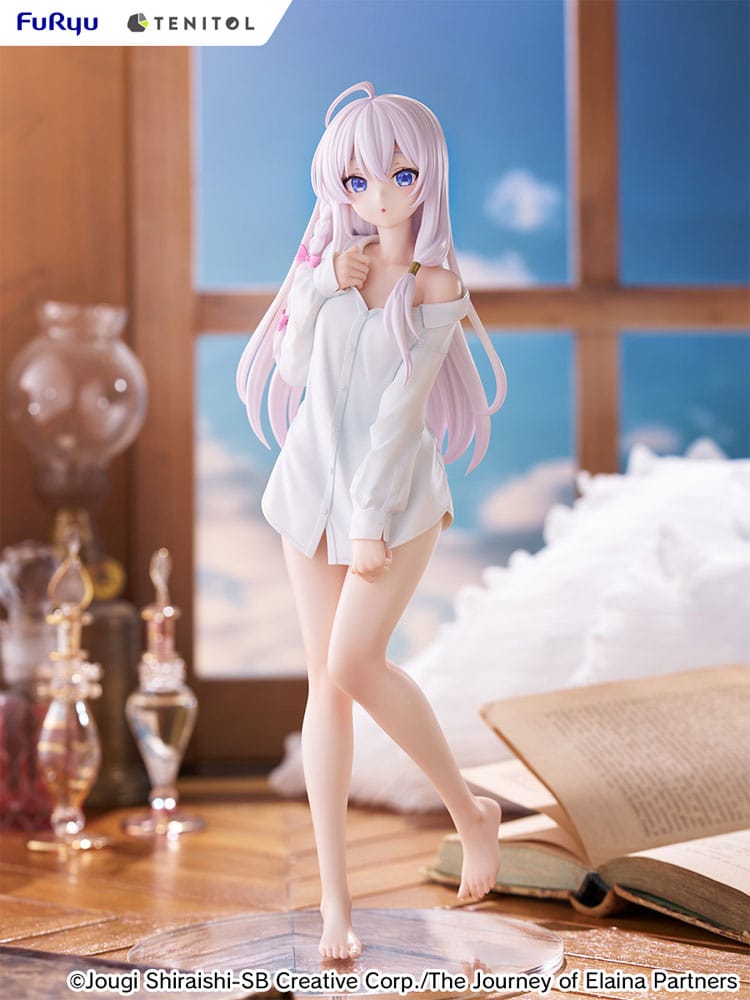 Wandering Witch: The Journey of Elaina Tenitol Tall PVC Statue Elania Shirt Ver. 30 cm