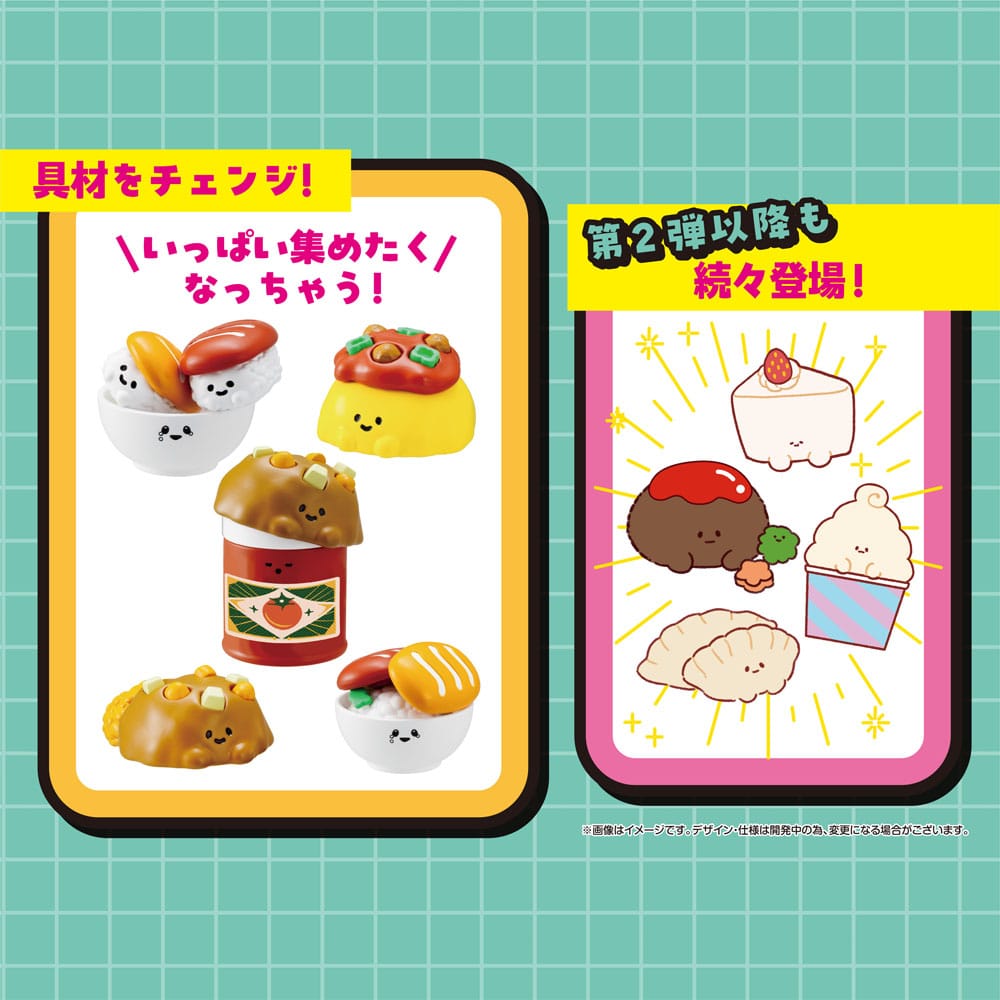 Recipeeez Mini Figure Menu 01 3 cm Assortment (4)