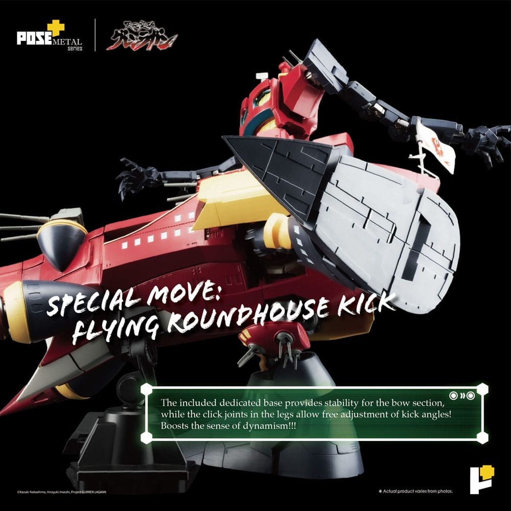 Tengen Toppa Gurren Lagann POSE+METAL series Statue Dai-Gurren 33 cm