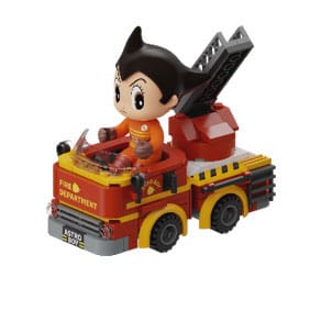 Astro Boy Construction Set Fire Engine 13 cm