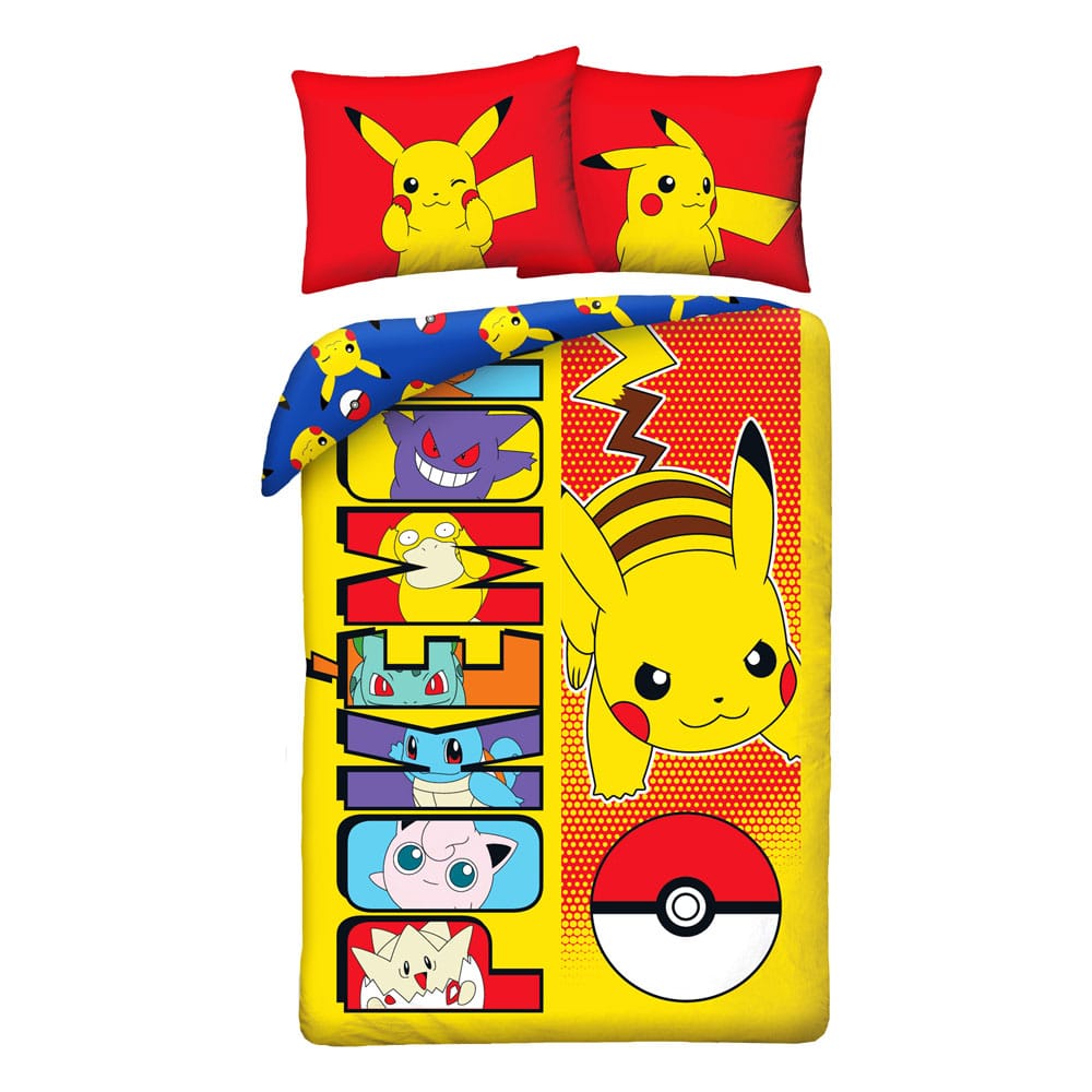 Pokémon Duvet Set Ver. 15 140 x 200 cm / 70 x 90 cm