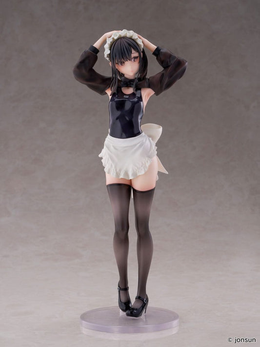 Original Character PVC Statue 1/6 Sakura Shiori Competition Swimsuit Maid 27 cm