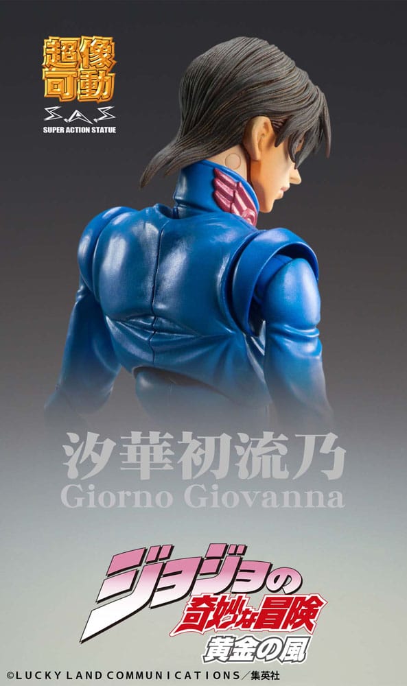 JoJo's Bizarre Adventure Part 5: Golden Wind Action Figure Chozokado Giorno Giovanna Second 15 cm