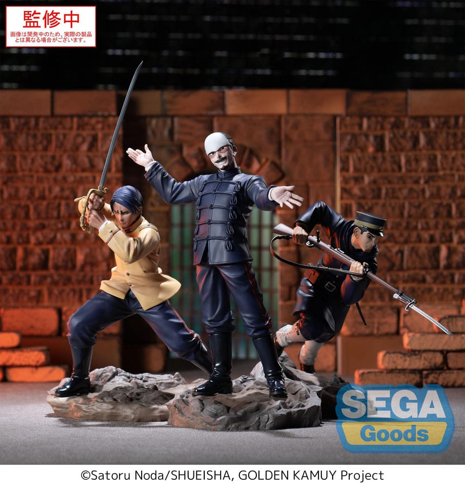Golden Kamuy XrossLink PVC Statue First Lieutenant Tsurumi 17 cm