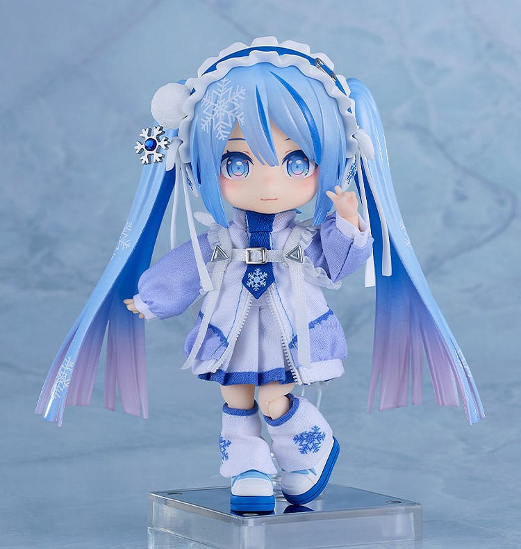 Character Vocal Series 01: Hatsune Miku Nendoroid Doll Action Figure Snow Miku: Yukiiro Pop Ver. 14 cm