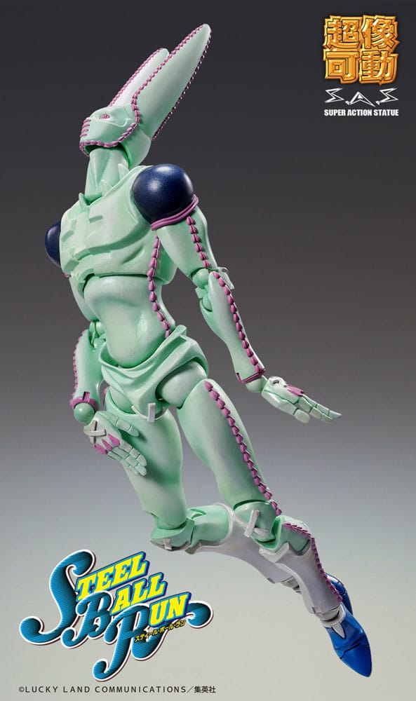 JoJo's Bizarre Adventure Part7 Steel Ball Run Super Action Action Figure Chozokado D4C Second 20 cm