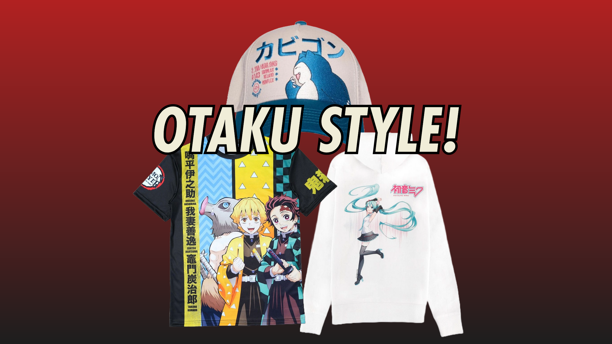 Apparel & Accessories - Otaku Gems