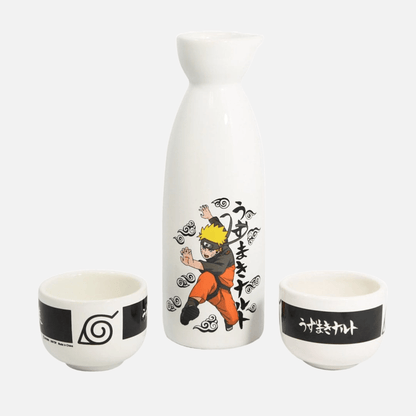 Naruto Shippuden Ceramic Sake Set - Otaku Gems