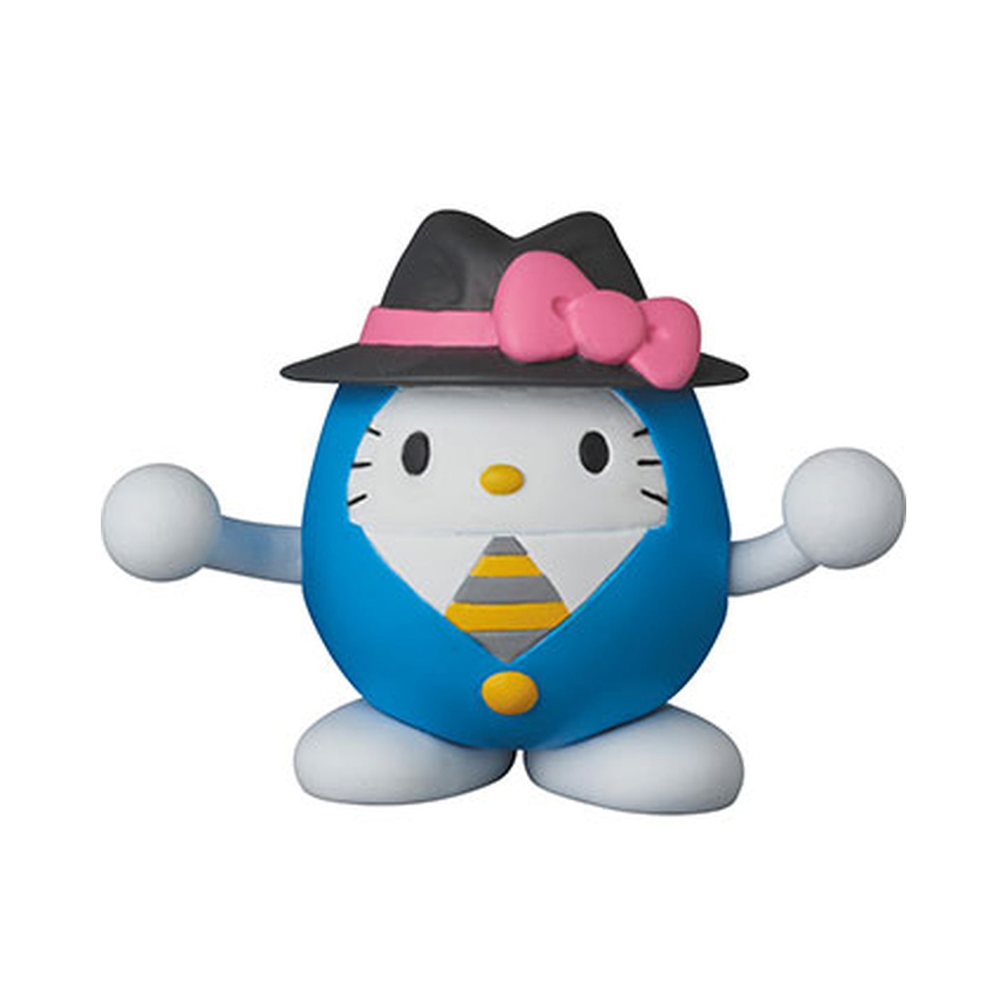 Ultra Detail Figure No.272 UDF DORAEMON meets HELLO KITTY Korobashiya HELLO KITTY Pink Ribbon - Image 1
