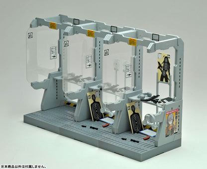 LittleArmory LD010 1/12 Shooting Range A Plastic Model - Image 5