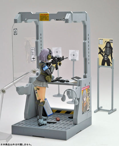 LittleArmory LD010 1/12 Shooting Range A Plastic Model - Image 6
