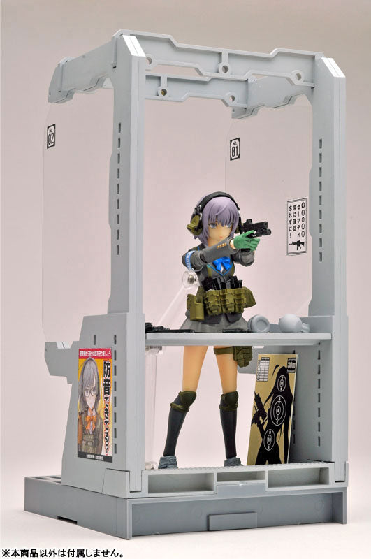 LittleArmory LD010 1/12 Shooting Range A Plastic Model - Image 8