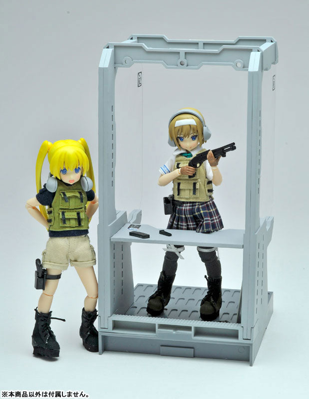 LittleArmory LD010 1/12 Shooting Range A Plastic Model - Image 10