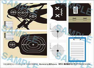 LittleArmory LD010 1/12 Shooting Range A Plastic Model - Image 14