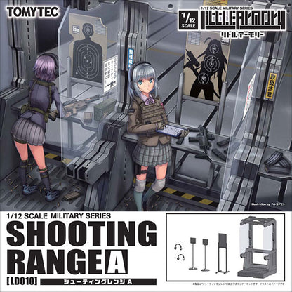 LittleArmory LD010 1/12 Shooting Range A Plastic Model - Image 17