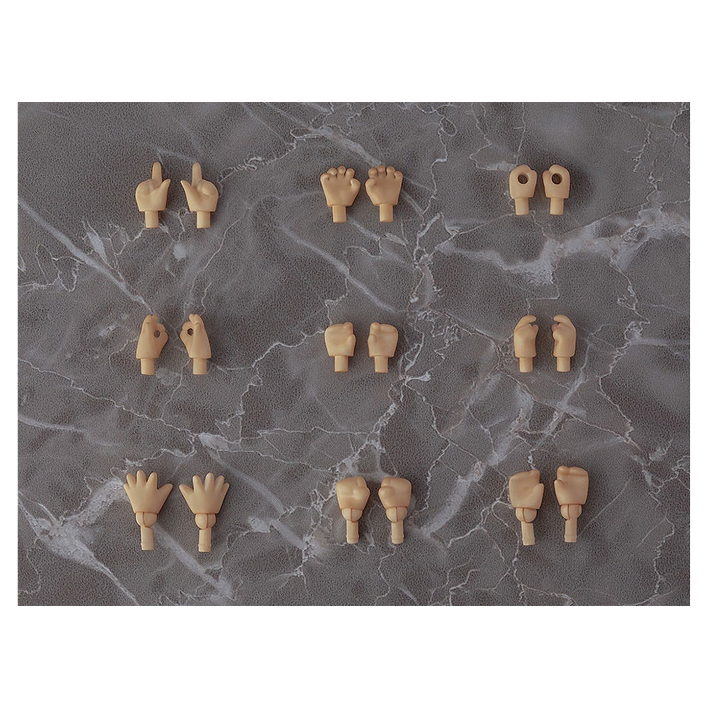 Nendoroid Hand Parts Set (cinnamon) - Image 1