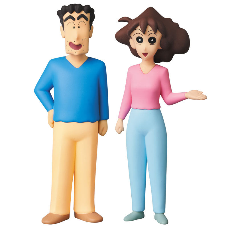 Ultra Detail Figure No.556 UDF Crayon Shin-chan Series 2 Hiroshi & Misae - Image 2