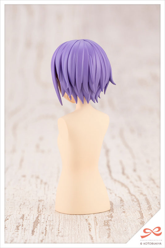 Sousai Shoujo Teien After School Short Wig A [Orange & Purple] 1/10 Plastic Model - Image 6