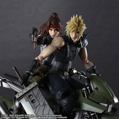 Final Fantasy VII Remake PLAY ARTS Kai Jessie, Cloud & Bike SET - Image 4