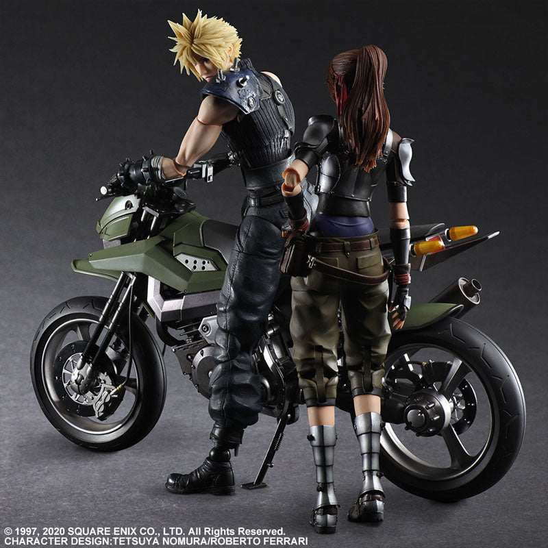 Final Fantasy VII Remake PLAY ARTS Kai Jessie, Cloud & Bike SET - Image 5