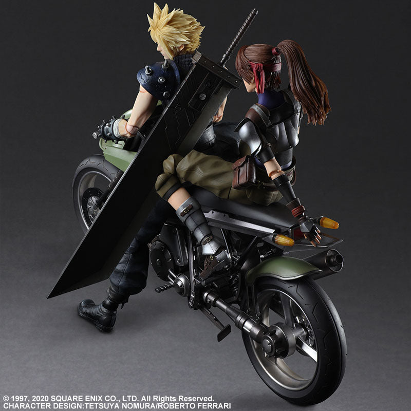 Final Fantasy VII Remake PLAY ARTS Kai Jessie, Cloud & Bike SET - Image 6
