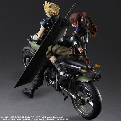 Final Fantasy VII Remake PLAY ARTS Kai Jessie, Cloud & Bike SET - Image 6