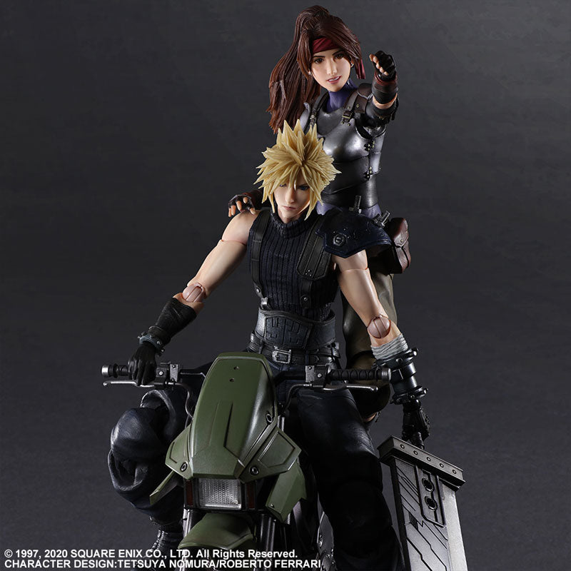 Final Fantasy VII Remake PLAY ARTS Kai Jessie, Cloud & Bike SET - Image 7