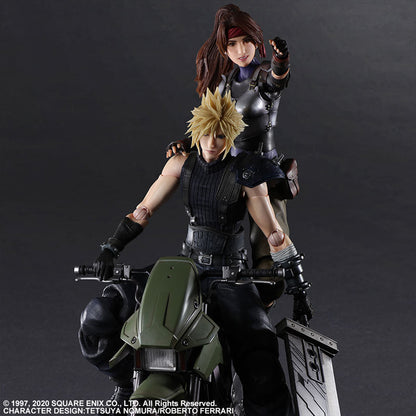 Final Fantasy VII Remake PLAY ARTS Kai Jessie, Cloud & Bike SET - Image 7