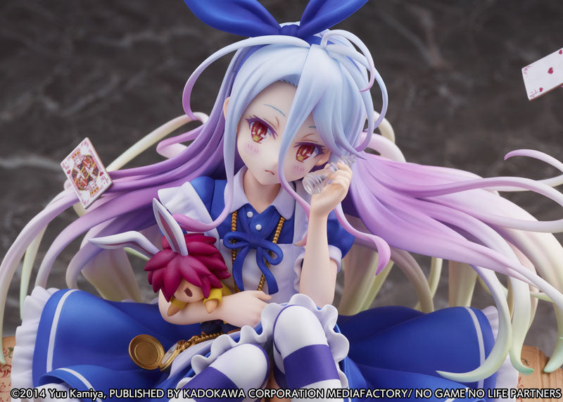 No Game No Life Shiro -Alice in Wonderland Ver.- 1/7 Figure - Image 7